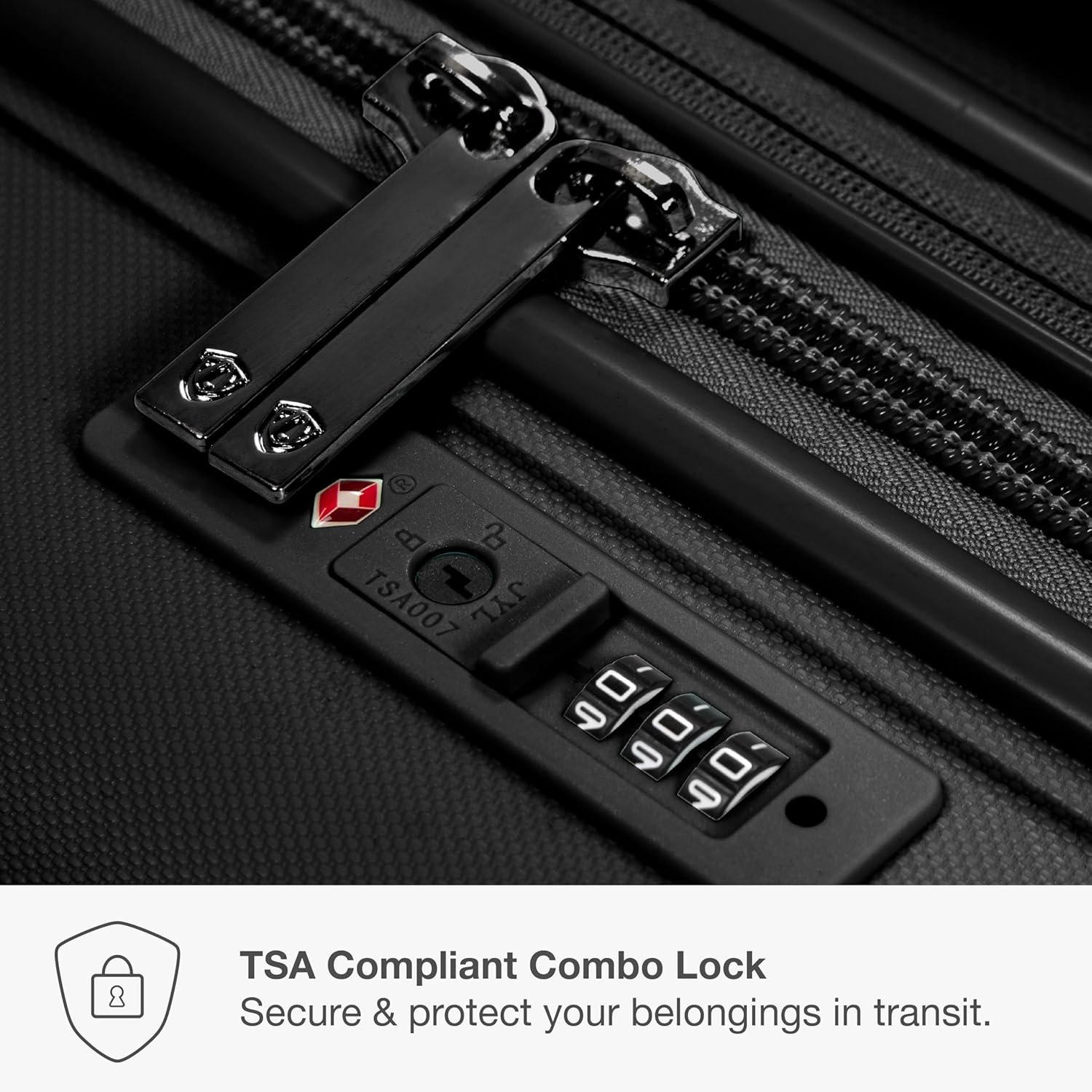 Traveler's Choice Pagosa Hardshell Expandable Luggage with Spinner Wheels, Black, 30-Inch Large - Image 4