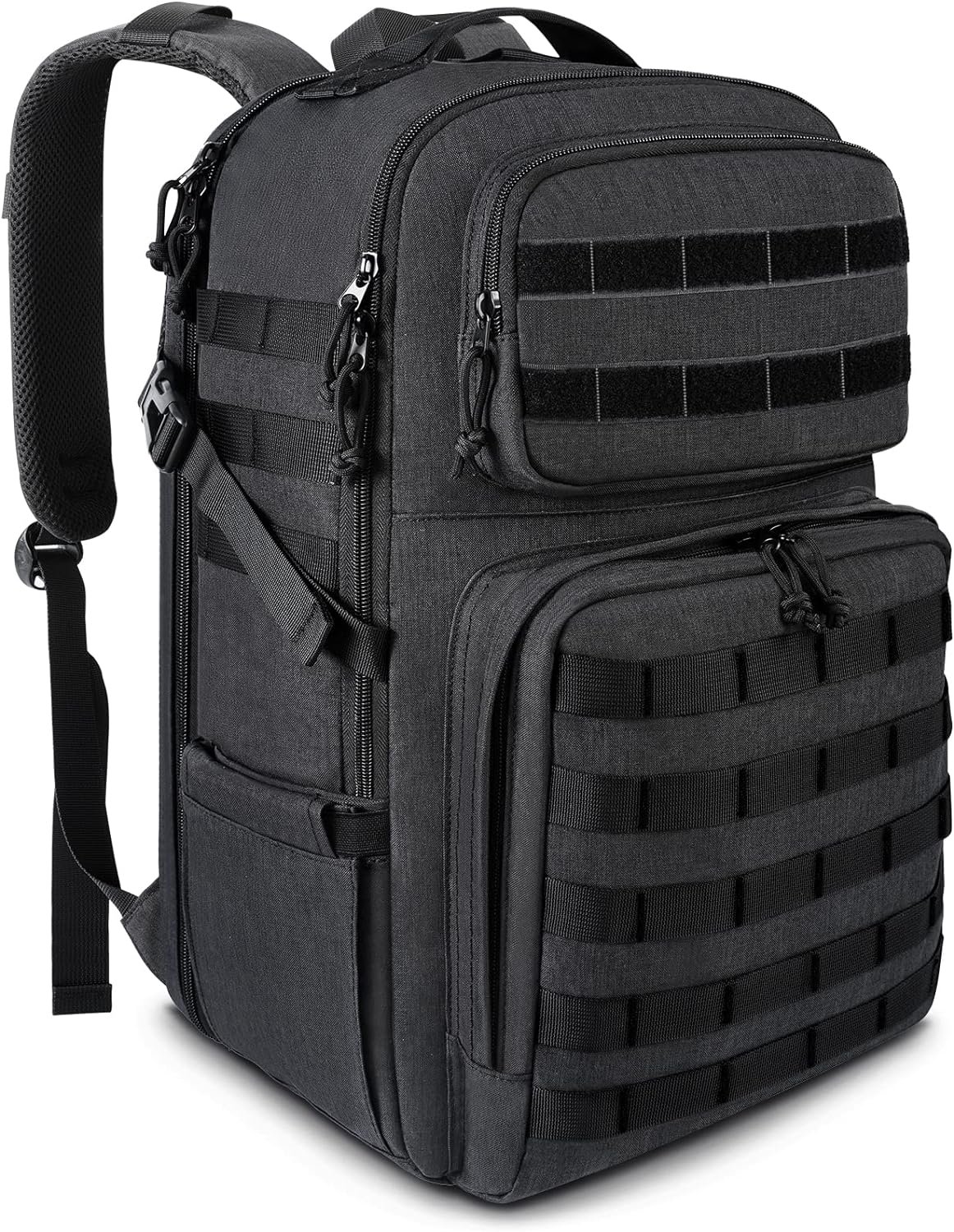 MATEIN 17 Inch Laptop Backpack, Large TSA Tactical Backpack for Men | Military MOLLE System, Water Resistant Computer Bag, Laptop Compartment, Work Organizer Pocket, For Carry on Travel