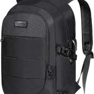 Tzowla 35 Liter Anti Theft Backpack with Giant Tumbler Holder Pocket and Lock,15.6 Inch Laptop Backpack