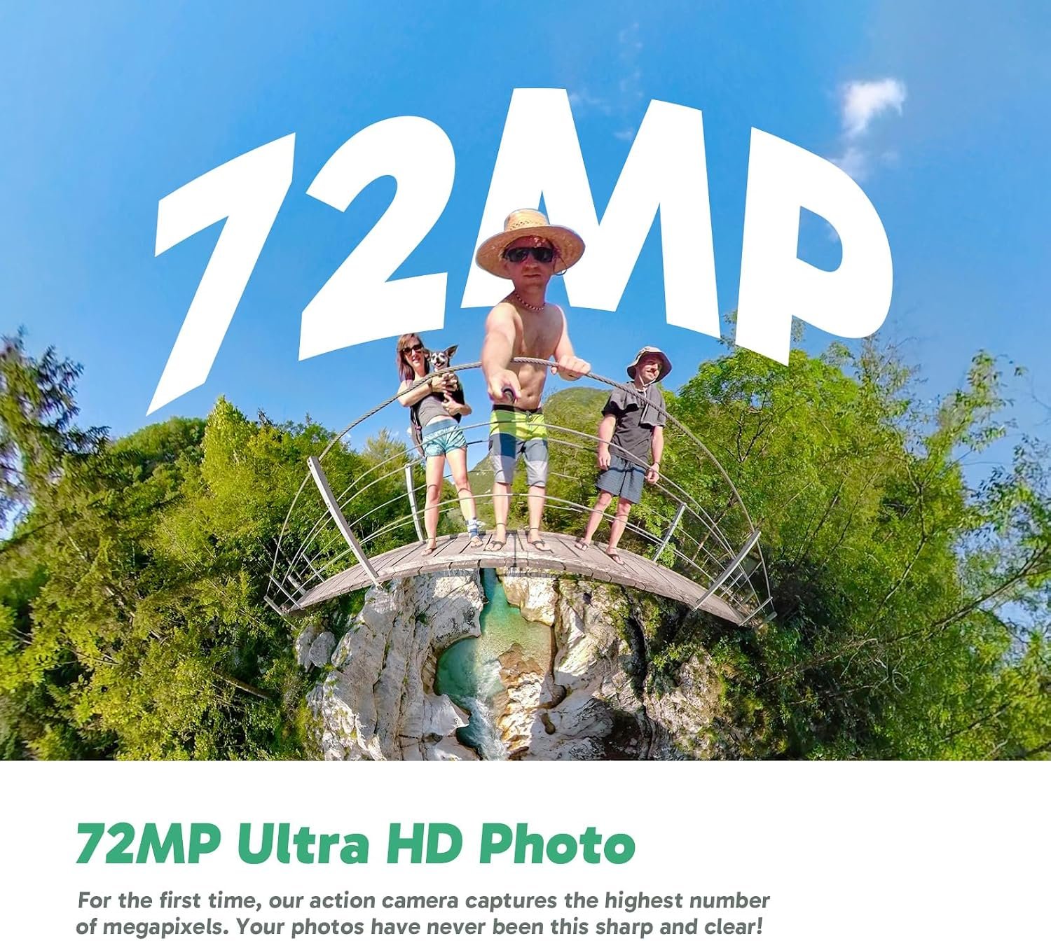 AKASO 360 Action Camera Creator Combo- 5.7K 360 Video with 1/2" 48MP Sensors, 72MP 360 Photo, 360-SuperSmooth, Touchscreen, Invisible Selfie Stick, 360° Horizon Lock, AI Tracking - Image 6