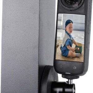 PellKing Magnetic Camera Mount for Insta360 X5 X4 X3-360° Adjustable Ball Head -Compatible with All Action Cameras on Cars, Boats, Metal Surfaces