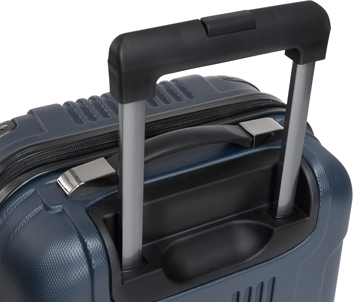 Kenneth Cole REACTION Out of Bounds Lightweight Hardshell 4-Wheel Spinner Luggage, Naval, 28-Inch Checked - Image 11