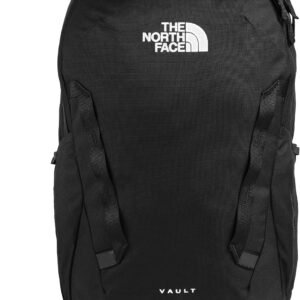 The North Face Vault Everyday Laptop Backpack, TNF Black-NPF, One Size | Commuter Travel Bag, Water-Repellent Finish, Spacious Compartment