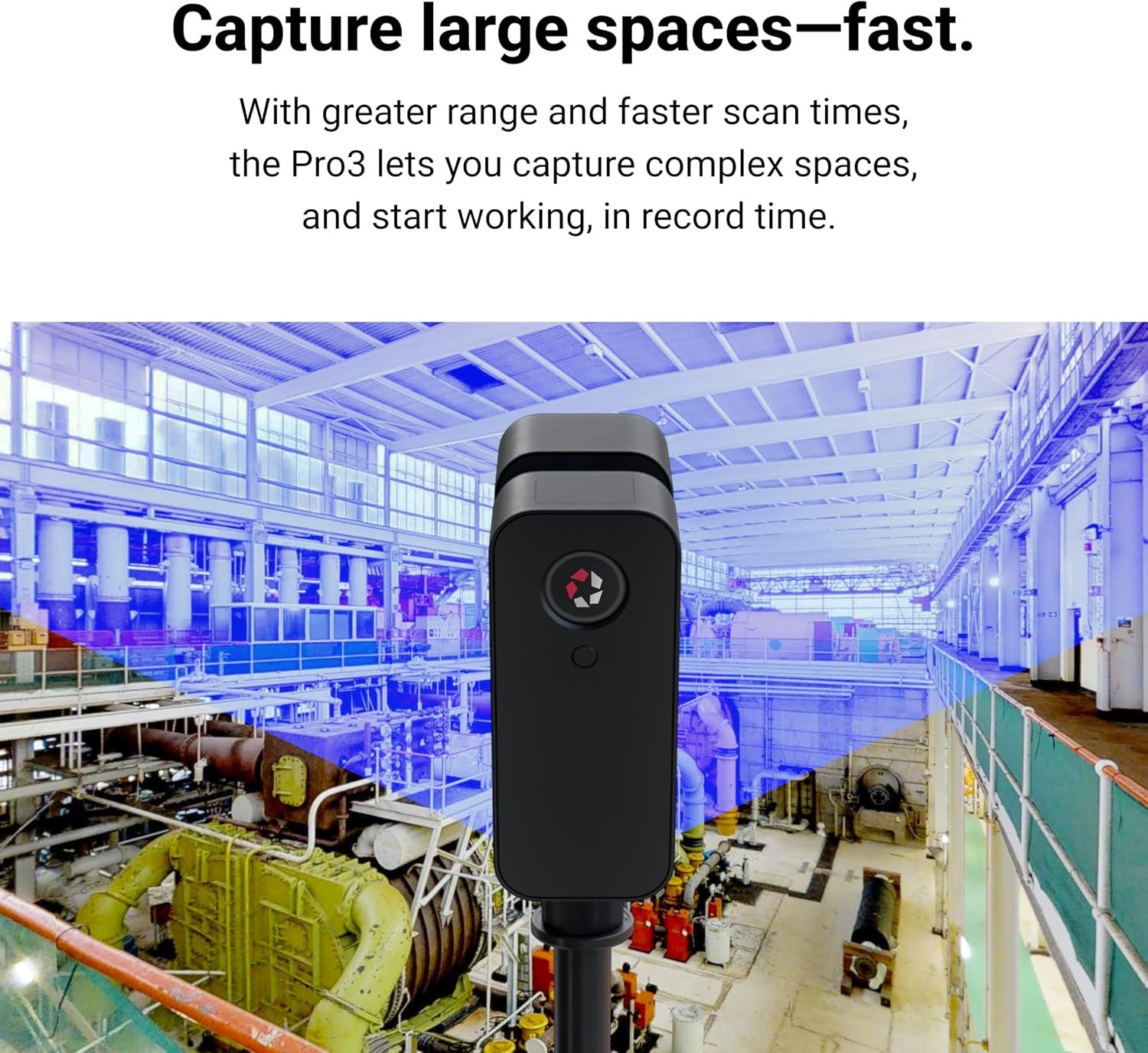 Matterport Pro 3 Performance Kit 3D LiDAR Scanner for 3D Virtual Tours | 360° Views, 4K Photography, High-Accuracy Indoor and Outdoor Space Capture, Up to 100m LiDAR Scanning, Under 20-Second Scans - Image 8