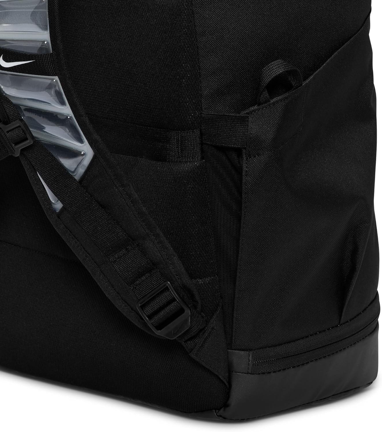 Nike, Unisex, Varsity Elite Backpack (32L), Black/Black/Metallic Silver, One Size - Image 5
