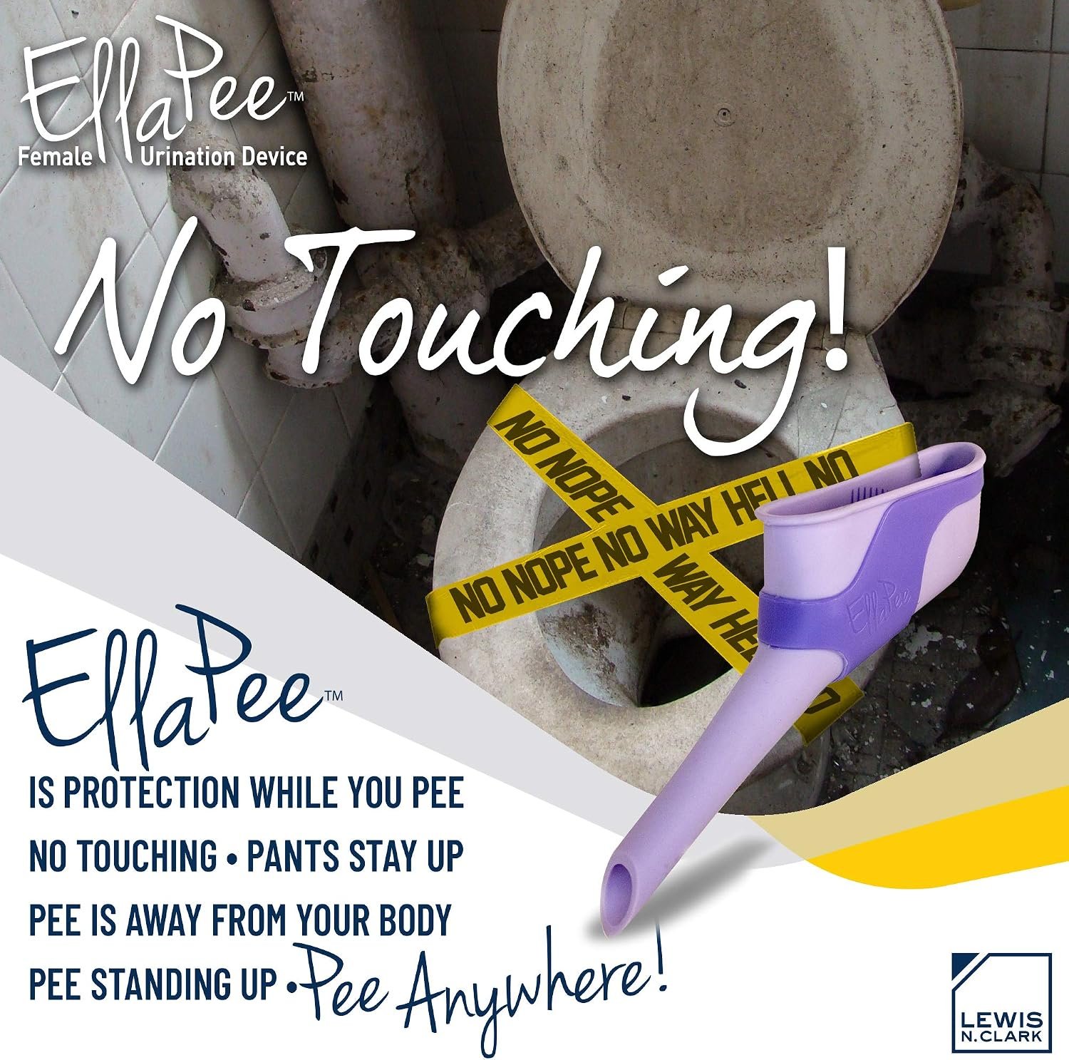 Lewis N. Clark EllaPee Female Urination Device - Image 5