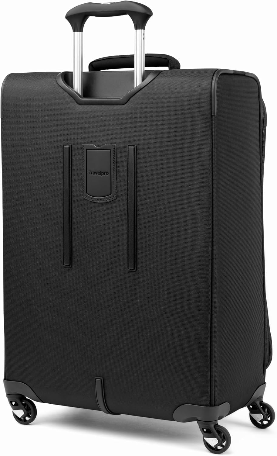 Travelpro Maxlite 5 Softside Checked Luggage Spinner, Black, 25-Inch | Medium Checked Suitcase, Expandable With 4 Wheels, Lightweight & Versatile Travel Design, Men & Women - Image 6