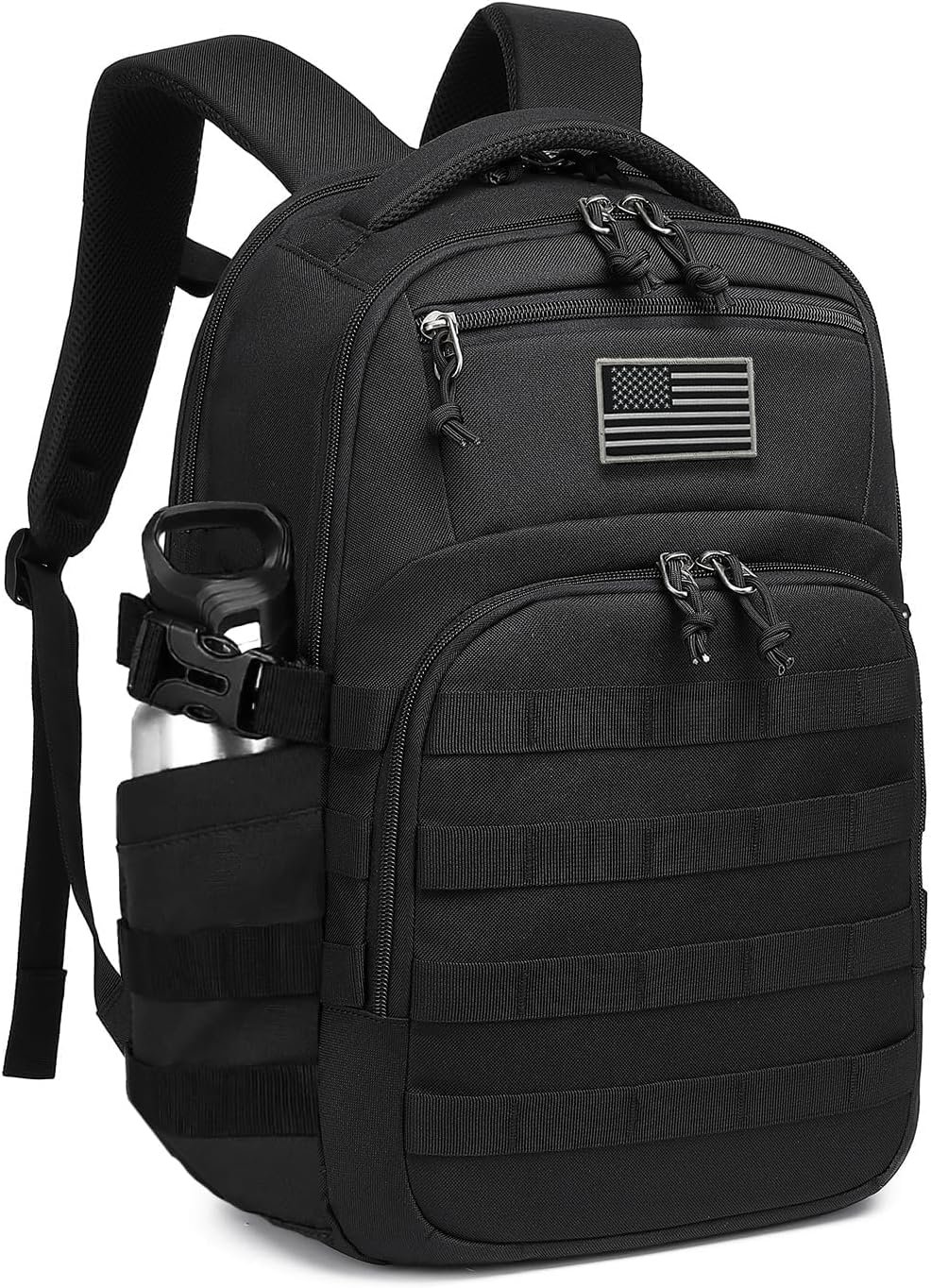 Military tactical backpack, backpack for men black small tactical assault bag