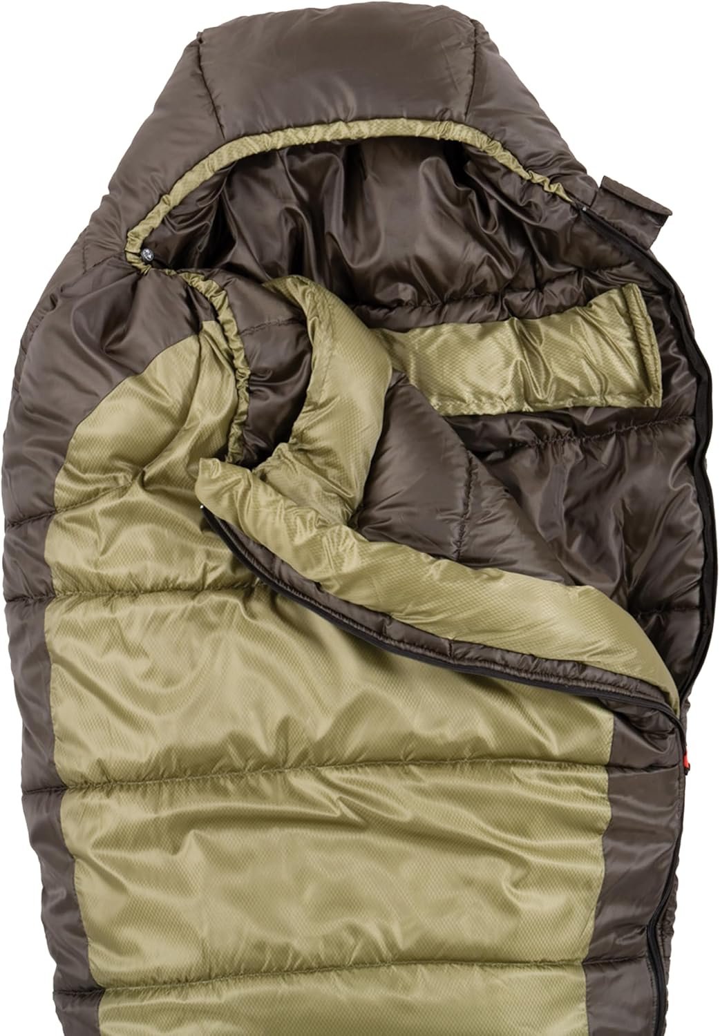 Coleman North Rim 0°F Sleeping Bag, Cold-Weather Mummy Sleep Sack with No-Snag Zipper & Adjustable Hood for Warmth & Ventilation, Camping Sleeping Bag - Image 3