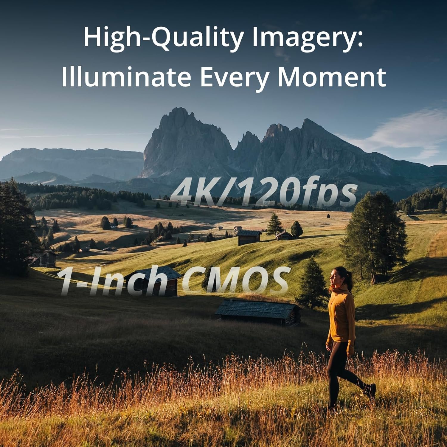 DJI Osmo Pocket 3 Creator Combo, Vlogging Camera with 1'' CMOS & 4K/120fps | 3-Axis Stabilization, Spotlight Follow, Fast Focusing, Mic Included for Clear Sound, Small Camera for Photography - Image 2