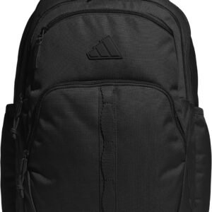 adidas Prime School Backpack 37L | Padded 17-In. Laptop Sleeve, Water-Bottle Pockets, LoadSpring Carry, Rolls With Your Suitcase, School Gym & Travel Ready
