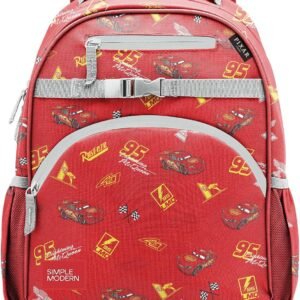 Simple Modern Disney Cars Kids Backpack for School, Girls, Boys | 12L | Fletcher Lightning McQueen Bookbag, School Backpack for Toddler, Preschool, Kindergarten | Fits Lunch Box, Cute | Medium