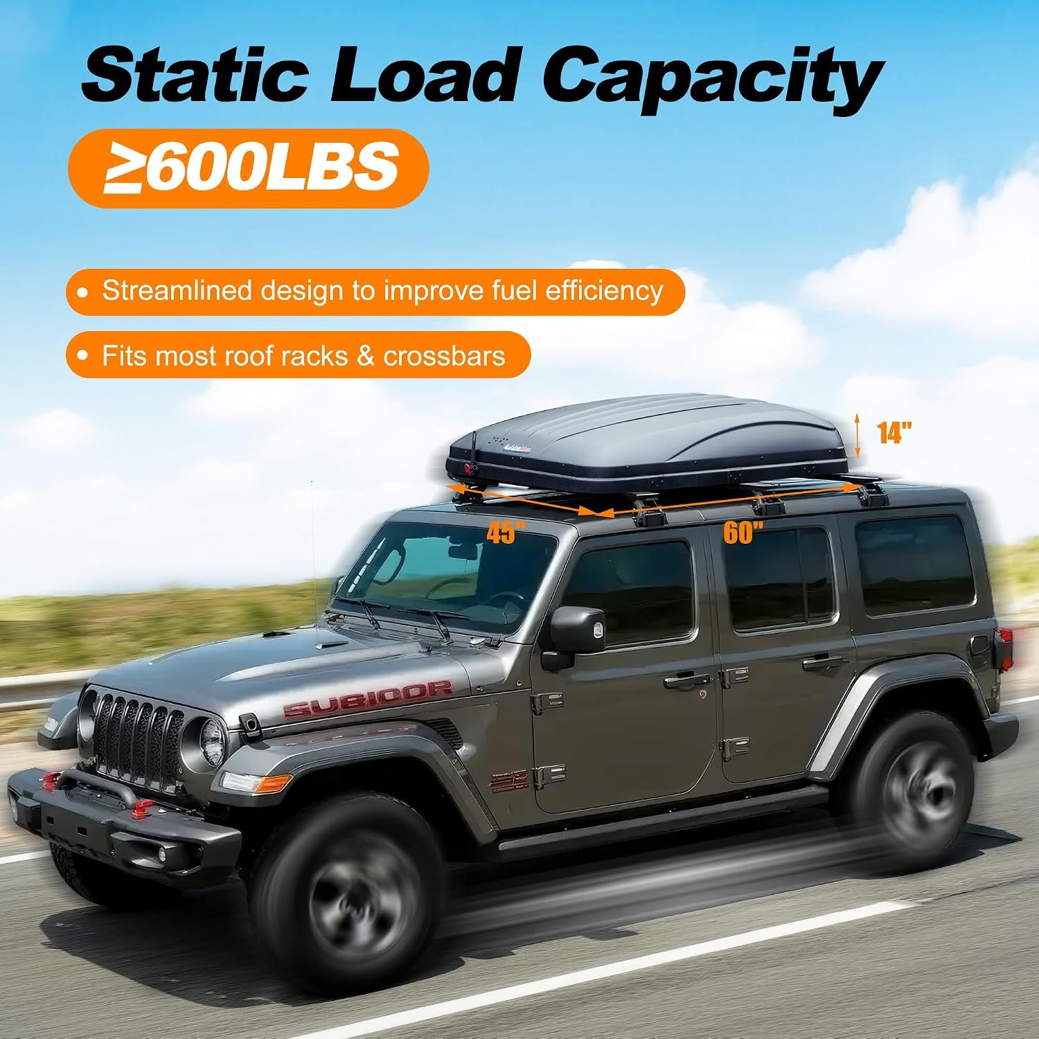 Naturnest Rooftop Tent Hard Shell with Annex Room, Easy Set Up Large Tent for 2-3 Person Camping, Waterproof 4 Season Tents for Truck, Jeep, SUV, Van, Trailer - Sirius 1 with Annex Room - Image 3