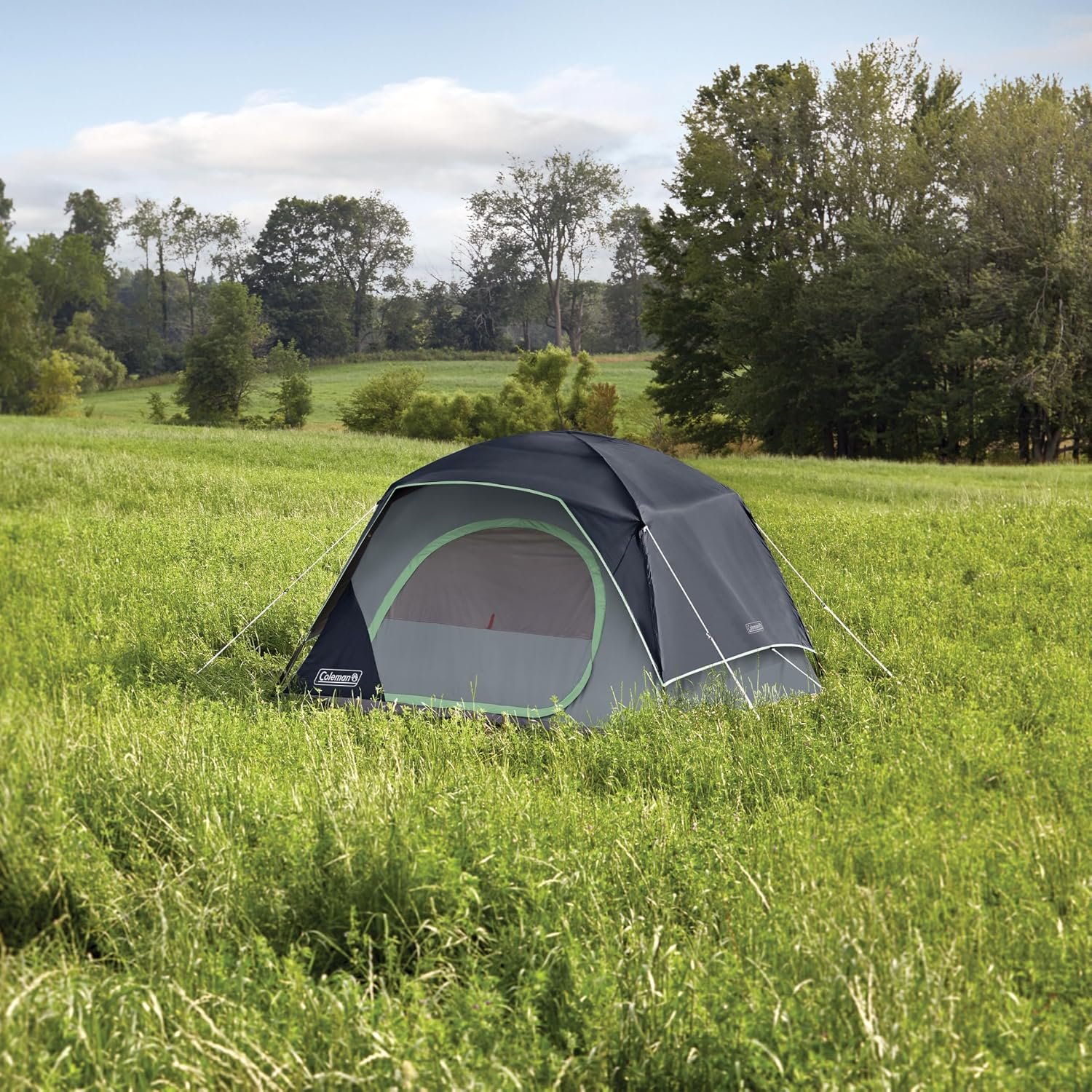 Coleman Skydome Camping Tent with 5 Minute Setup, 2/4/6/8 Person Weatherproof Tent with Rainfly & Carry Bag, 20% More Headroom Than Traditional Canopies - Image 3