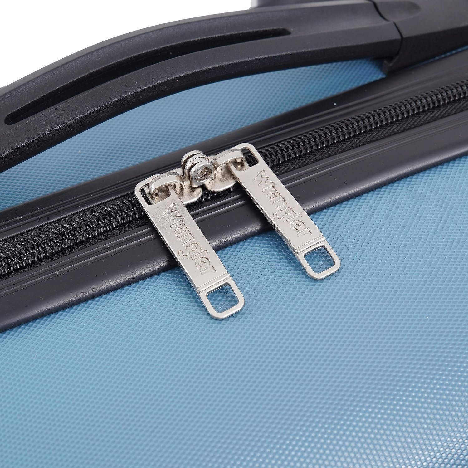 Wrangler Hardside Spinner Luggage, Blue Heaven, Carry-On 20-Inch - Image 5