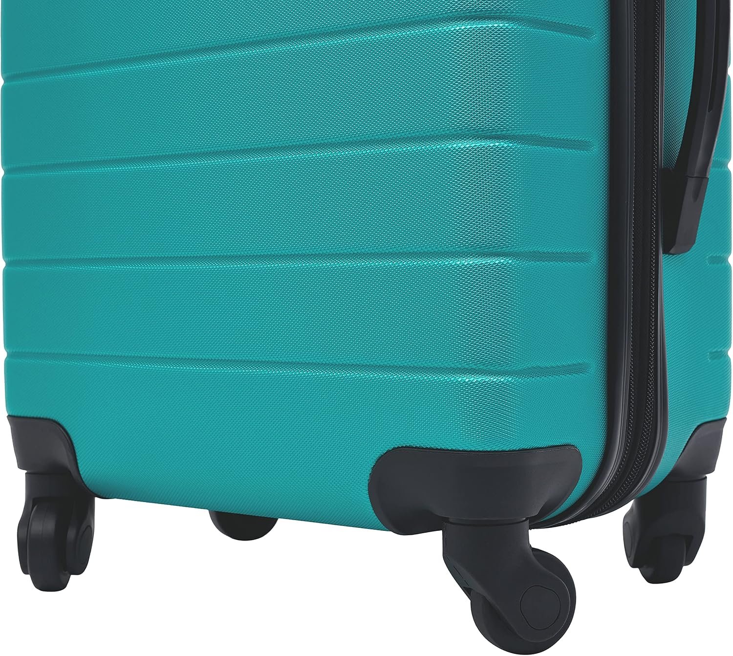 Wrangler Smart Spinner Hardside Luggage, 2 Piece Set, Teal - Image 5