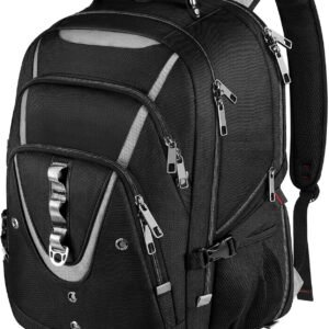 Extra Large Laptop Backpack, 17 inch Computer Backpack for Men Travel Work | TSA Flight Approved Travel Backpack for Men, RFID Business Computer Bag, Heavy Duty Water Resistant College Bookbag for Work