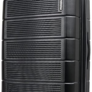 American Tourister Stratum 2.0 Expandable Hardside Luggage with Spinner Wheels, 28" SPINNER, Jet Black