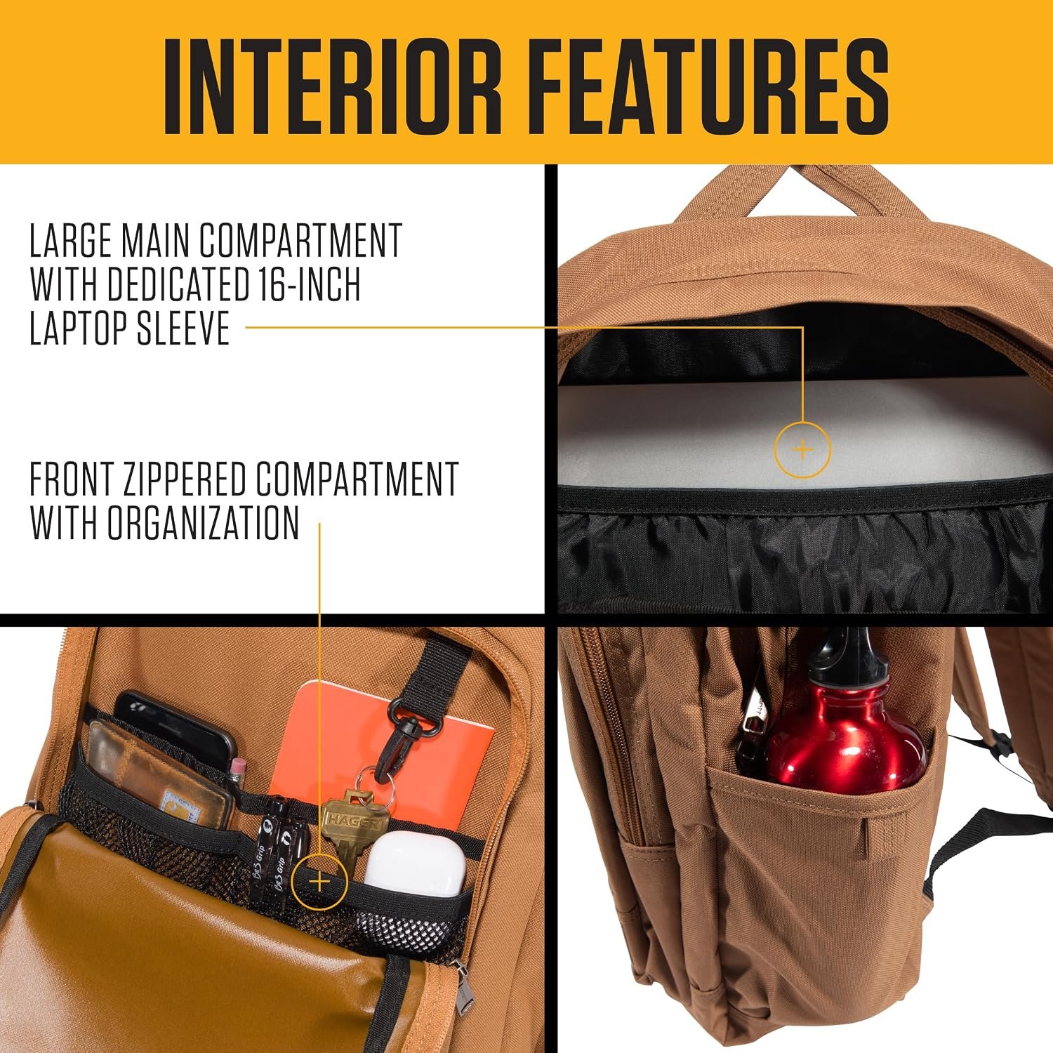Carhartt Classic 25L Backpack Black - Image 3