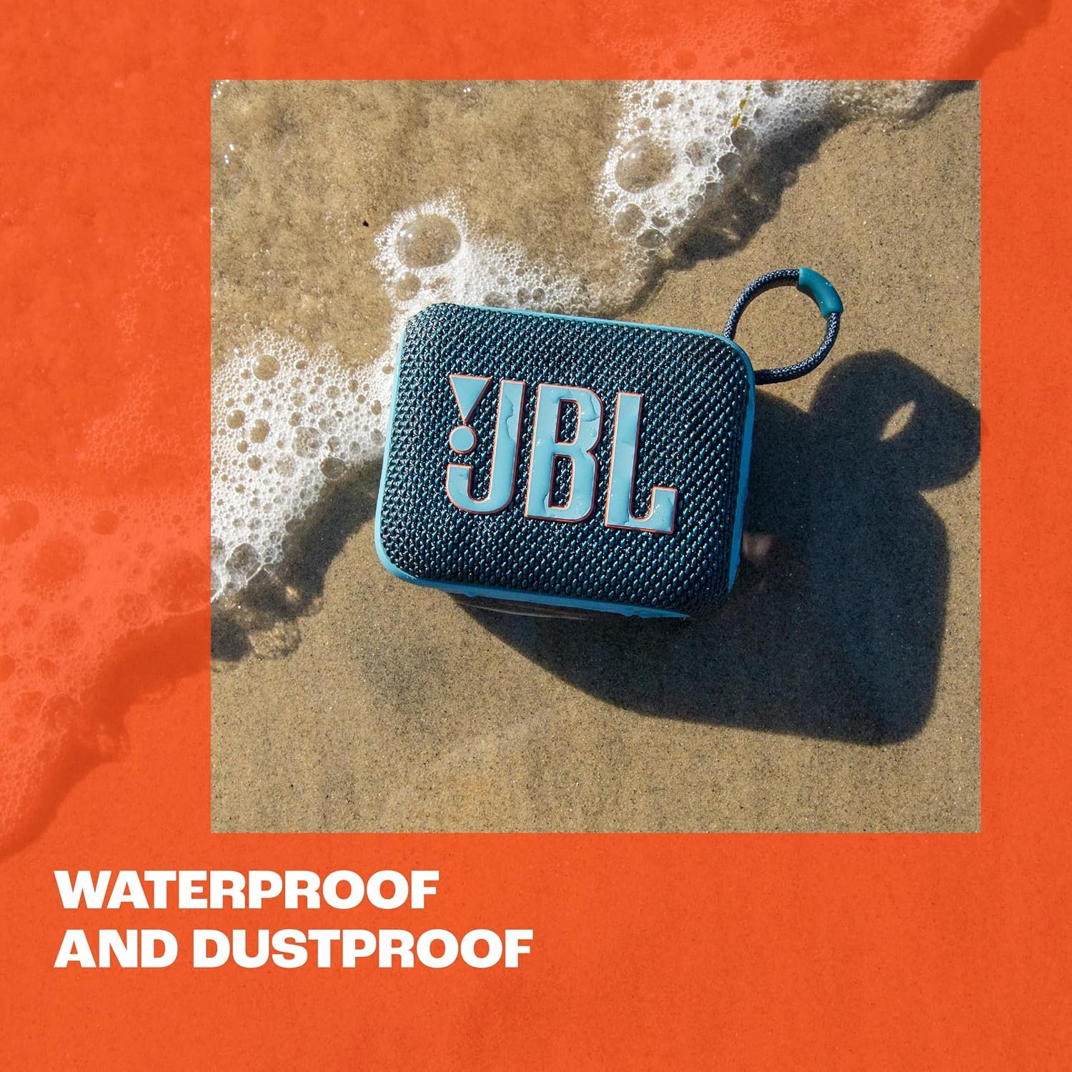 JBL Go 4 - Ultra-Portable, Waterproof and Dustproof Bluetooth Speaker, Big JBL Pro Sound with Punchy bass, 7-Hour Built-in Battery, Made in Part with Recycled Materials (Purple) - Image 7