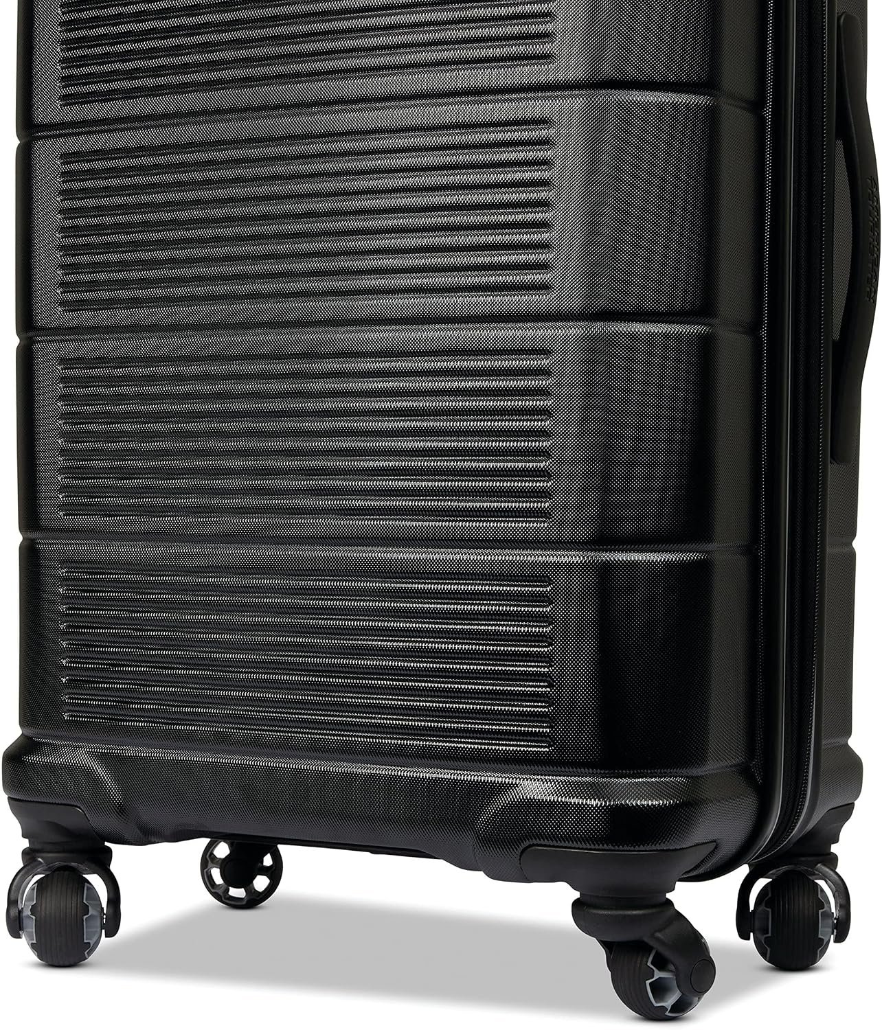 American Tourister Stratum 2.0 Expandable Hardside Luggage with Spinner Wheels, 28" SPINNER, Jet Black - Image 5