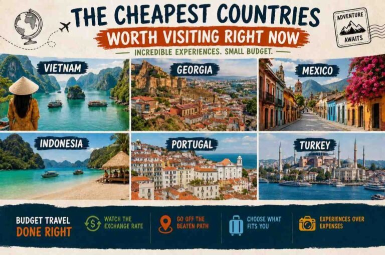 The Cheapest Countries Worth Visiting Right Now
